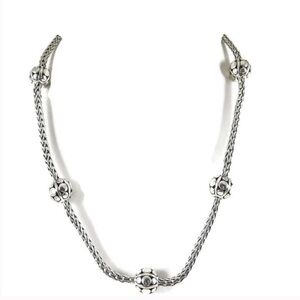 John Hardy Station Ball Necklace 16 inches